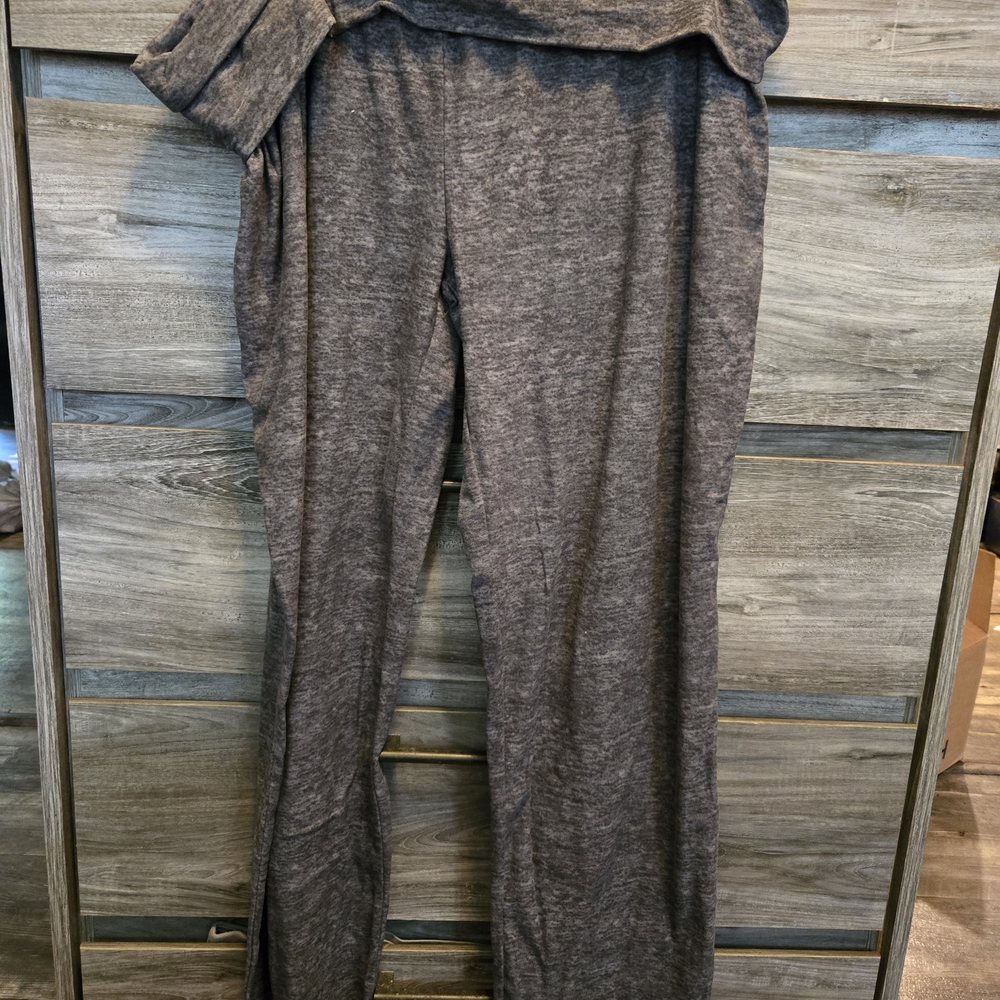 Bobbie Brooks Charcoal Wide Leg Pants